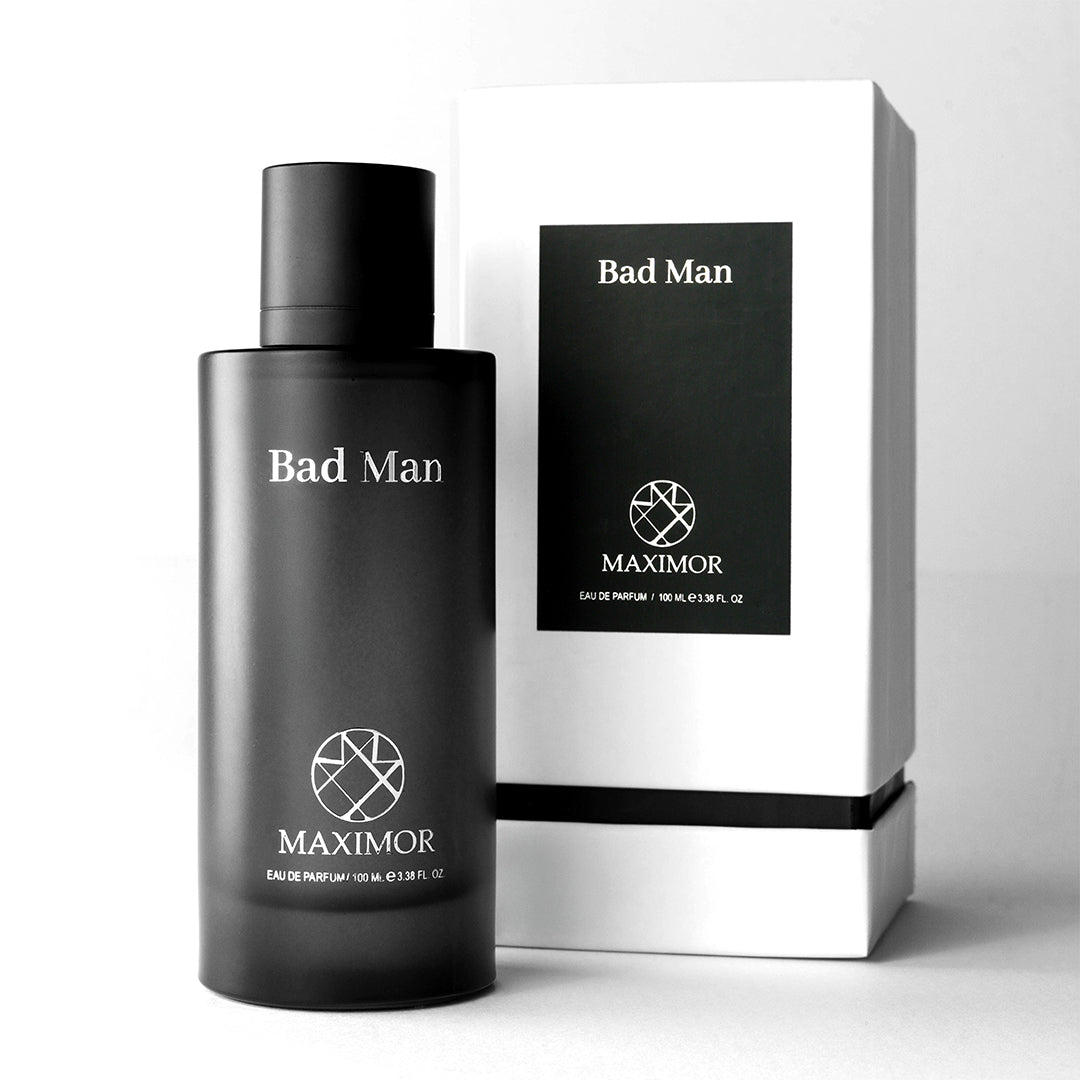Maximor Bad Man – Men's Spicy Citrus & Warm Sandalwood Fusion Perfume
